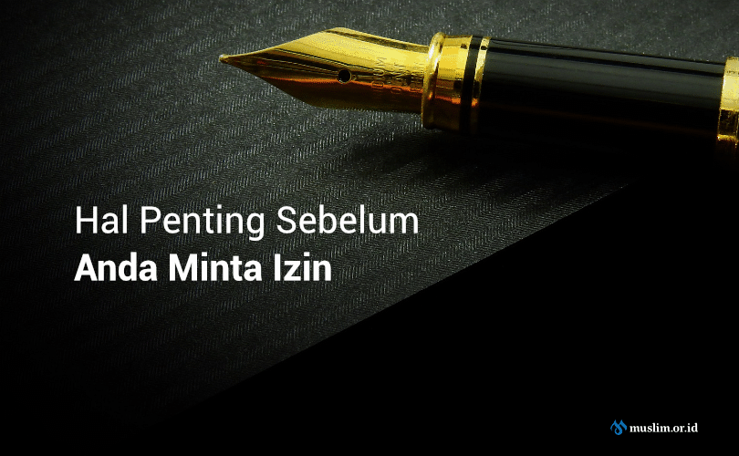 Izin dalam Suatu Urusan Bersama, Sepelekah?