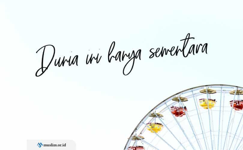 Mengenggam Dunia, Ketika Meninggal Hanya Membawa Kafan